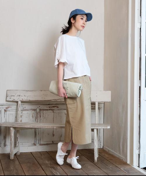 coen（コーエン）の「コーデュロイキャップ(オリーブ ライトグレー ⇒ WEB限定カラー）（キャップ・レディース・ライトグレー/オリーブ/ライトブルー/ナチュラル/ライトピンク・FREE）」の12枚目の写真