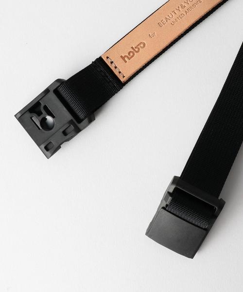 hobo（ホーボー）の「【別注】＜hobo＞ R/S NY BELT/ベルト □□ ◆（ベルト・メンズ・ホワイト/イエロー/コバルトブルー/ブラック・FREE）」の5枚目の写真