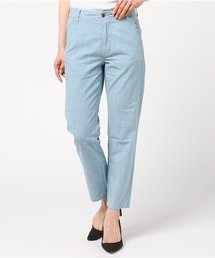 LBC | コットンシャンブレーテーパードパンツ            (その他パンツ)