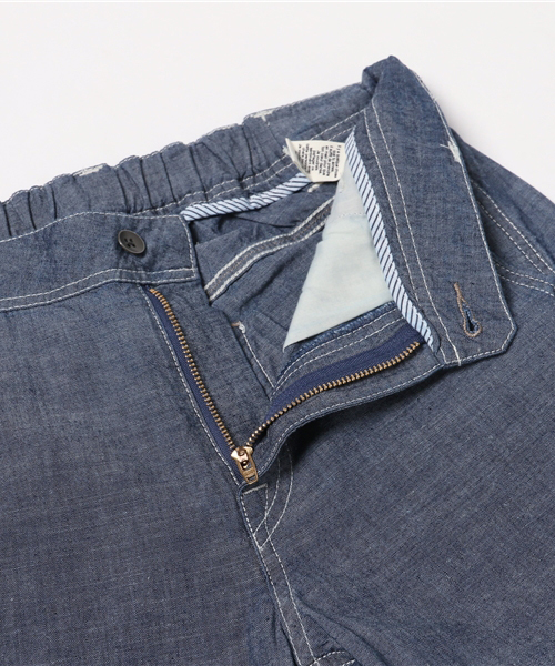 LBC(エルビーシー)の「コットンシャンブレーテーパードパンツ (その他パンツ・レディース・ライトブルー/ブルー/ネイビー・SMALL/MEDIUM/LARGE)」の11枚目の写真