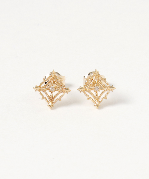 agete（アガット）の「K10ピアス（ピアス（両耳用））」 - WEAR