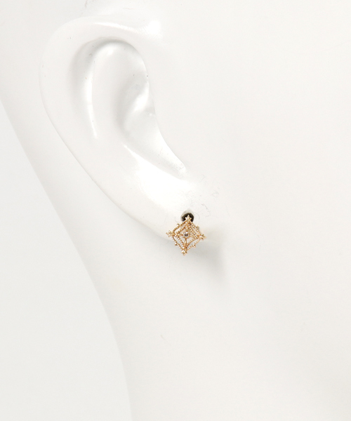 agete（アガット）の「K10ピアス（ピアス（両耳用））」 - WEAR