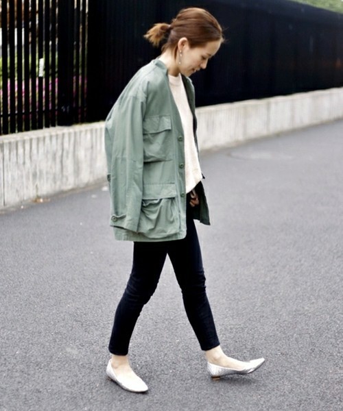 LE TALON（ルタロン）の「2cmバイアスメッシュポインテッド◆（その他シューズ・レディース・ネイビー/シルバー/キャメル/ブラック/グレー/ブラウン系その他/タン・24cm/23.5cm/23cm/24.5cm/22.5cm/22cm/25cm/21.5/25.5cm）」の13枚目の写真