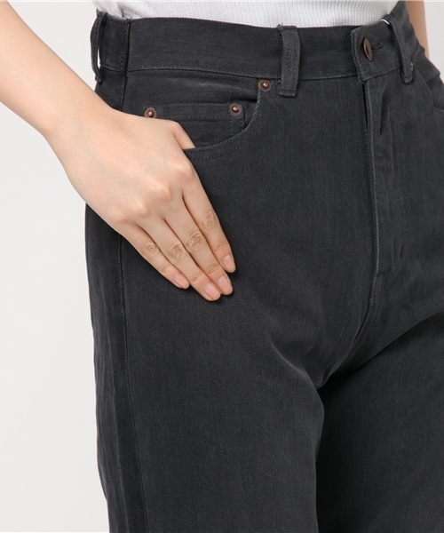 N.（N. Natural Beauty Basic）（エヌエヌナチュラルビューティーベーシック）の「バイカラーリメイクデニム（デニムパンツ・レディース・ブルー/ブラック・SMALL/MEDIUM）」の18枚目の写真