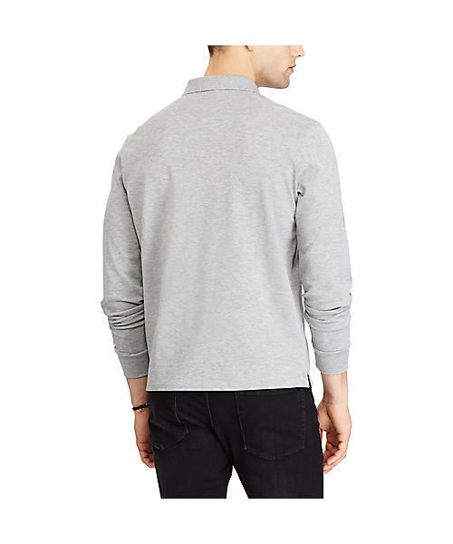 POLO RALPH LAUREN(ポロ ラルフ ローレン)の「カスタム スリムストレッチ メッシュ ポロシャツ(ポロシャツ・メンズ・ダークグレー/ブルー系9/ライトグレー・LARGE/MEDIUM/SMALL)」の17枚目の写真