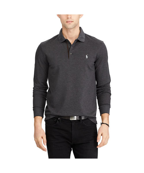 POLO RALPH LAUREN(ポロ ラルフ ローレン)の「カスタム スリムストレッチ メッシュ ポロシャツ(ポロシャツ・メンズ・ダークグレー/ブルー系9/ライトグレー・LARGE/MEDIUM/SMALL)」の22枚目の写真