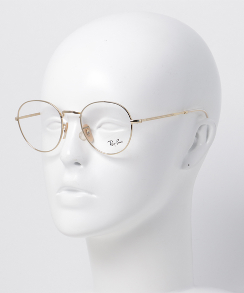 Ray-Ban（レイバン）の「Ray-Ban レイバン メガネ ROUND METAL OPTICS II RX3582V メガネフレーム RX3582V512500（メガネ・メンズ・ゴールド・51）」の7枚目の写真