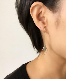 kodemari（コデマリ）の「kodemari/hishigata　yureru　イヤリング（イヤリング）」