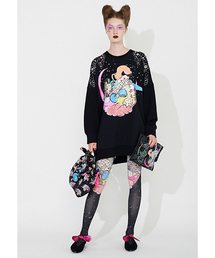 TSUMORI CHISATO ツモリチサト　異素材ドッキングモッズコート　1 TSUMORI CHISATO ツモリチサト 異素材ドッキングモッズコート 1