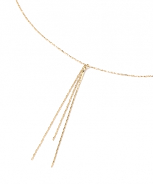 GLOBAL WORK（グローバルワーク）の「シンプルミドルネックレス/778015（ネックレス・レディース・ホワイト/ライトイエロー/ゴールド系その他・FREE）」の3枚目の写真