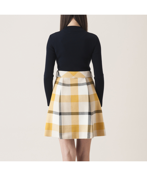 ブルーレーベルクレストブリッジニットコンビワンピース BLUE LABEL CRESTBRIDGE（ブルーレーベルクレストブリッジ）の