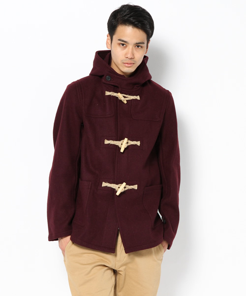 AMERICAN RAG CIE(アメリカンラグシー)の「FIDELITY SPORTSWEAR フィデリティ スポーツウェア / ショートダッフルコート114-FIS-24019-R-3(ダッフルコート・メンズ・バーガンディー/ネイビー・SMALL/MEDIUM/LARGE)」の13枚目の写真