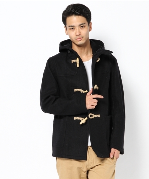 AMERICAN RAG CIE(アメリカンラグシー)の「FIDELITY SPORTSWEAR フィデリティ スポーツウェア / ショートダッフルコート114-FIS-24019-R-3(ダッフルコート・メンズ・バーガンディー/ネイビー・SMALL/MEDIUM/LARGE)」の5枚目の写真