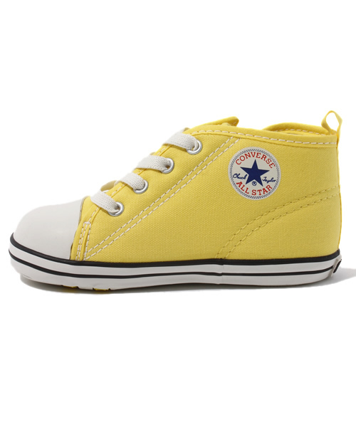 CONVERSE（コンバース）の「BABY ALL STAR RZ/ベビー オールスター RZ（スニーカー・キッズ・ターコイズブルー/イエロー・12cm/12.5cm/13cm/13.5㎝/14cm/14.5㎝/15cm）」の3枚目の写真