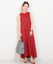 BEAUTY&YOUTH UNITED ARROWS | BY∴ ラミーノースリーブロングワンピース -手洗い可能- ◆(ワンピース)