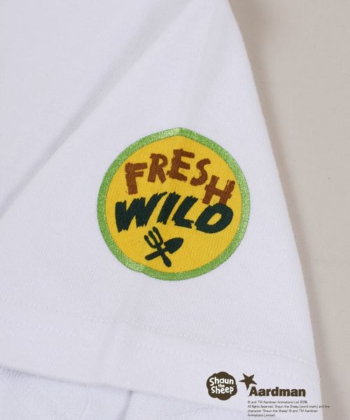 SHIPS(シップス)の「SHIPS KIDS:ひつじのショーン ネイチャー TEEシャツ(100~130cm)(Tシャツ/カットソー・キッズ・オフホワイト/グレー/イエロー・100/110/120/130)」の10枚目の写真