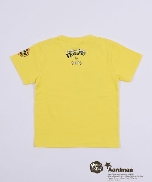 SHIPS(シップス)の「SHIPS KIDS:ひつじのショーン ネイチャー TEEシャツ(100~130cm)(Tシャツ/カットソー・キッズ・オフホワイト/グレー/イエロー・100/110/120/130)」の16枚目の写真