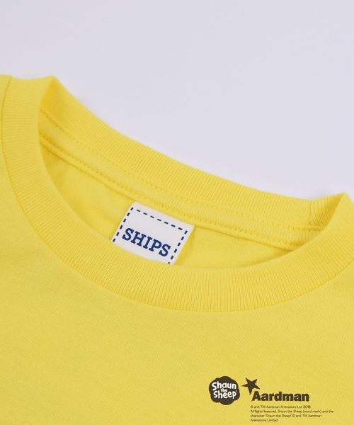 SHIPS(シップス)の「SHIPS KIDS:ひつじのショーン ネイチャー TEEシャツ(100~130cm)(Tシャツ/カットソー・キッズ・オフホワイト/グレー/イエロー・100/110/120/130)」の15枚目の写真