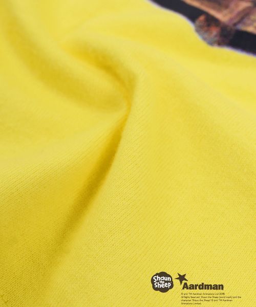 SHIPS(シップス)の「SHIPS KIDS:ひつじのショーン ネイチャー TEEシャツ(100~130cm)(Tシャツ/カットソー・キッズ・オフホワイト/グレー/イエロー・100/110/120/130)」の6枚目の写真