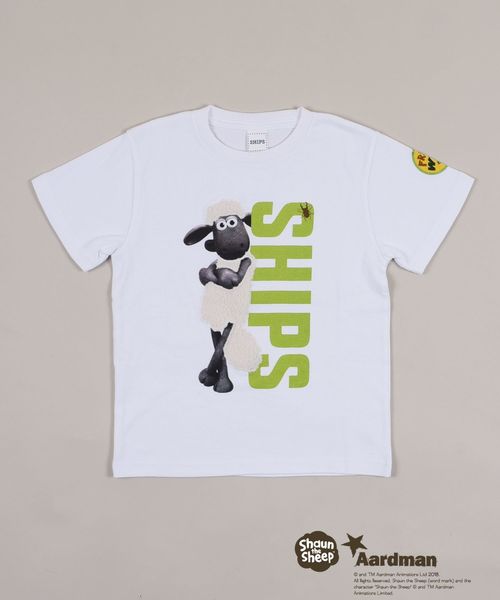 SHIPS(シップス)の「SHIPS KIDS:ひつじのショーン ネイチャー TEEシャツ(100~130cm)(Tシャツ/カットソー・キッズ・オフホワイト/グレー/イエロー・100/110/120/130)」の17枚目の写真