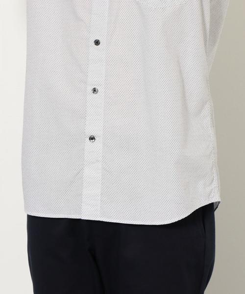 green label relaxing（グリーンレーベルリラクシング）の「CM サシコステッチ ナローレギュラー 半袖 シャツ（シャツ/ブラウス・メンズ・ネイビー/ホワイト/ロイヤルブルー・L/S/M）」の19枚目の写真