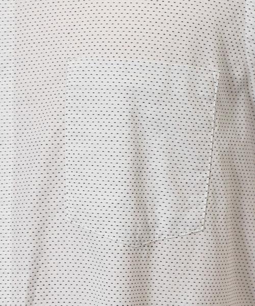 green label relaxing（グリーンレーベルリラクシング）の「CM サシコステッチ ナローレギュラー 半袖 シャツ（シャツ/ブラウス・メンズ・ネイビー/ホワイト/ロイヤルブルー・L/S/M）」の17枚目の写真