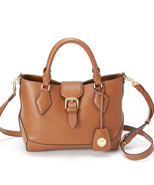 TOPKAPI（トプカピ）の「イタリアンレザーバックル2wayミニトート  