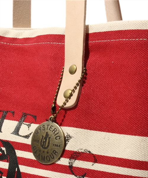 HYSTERIC GLAMOUR（ヒステリックグラマー）の「PUBLIC SIGN pt トートバッグ（トートバッグ・メンズ・レッド系その他/グリーン系その他/ブルー・FREE）」の6枚目の写真