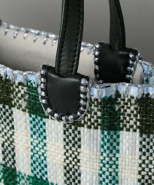 en shallah（エンシャーラ）の「＜En Shalla＞CHECK TOTE BAG