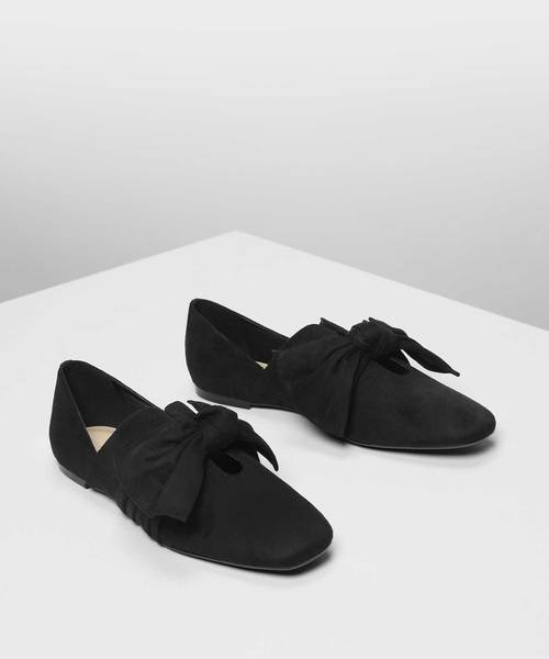 CHARLES & KEITH(チャールズ & キース)の「ノットディテールフラット / Knot Detail Flats(バレエシューズ・レディース・ブラック/ブルー/アイボリー・22.5cm/23cm/23.5cm/24.5cm/25cm/25.5cm)」の17枚目の写真