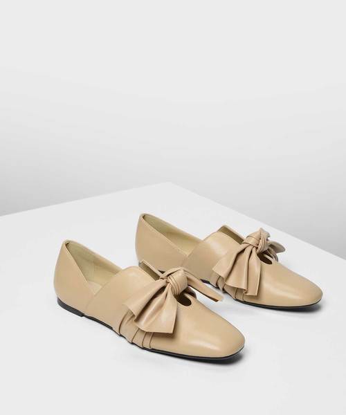 CHARLES & KEITH(チャールズ & キース)の「ノットディテールフラット / Knot Detail Flats(バレエシューズ・レディース・ブラック/ブルー/アイボリー・22.5cm/23cm/23.5cm/24.5cm/25cm/25.5cm)」の20枚目の写真