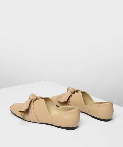 CHARLES & KEITH(チャールズ & キース)の「ノットディテールフラット / Knot Detail Flats(バレエシューズ・レディース・ブラック/ブルー/アイボリー・22.5cm/23cm/23.5cm/24.5cm/25cm/25.5cm)」の9枚目の写真