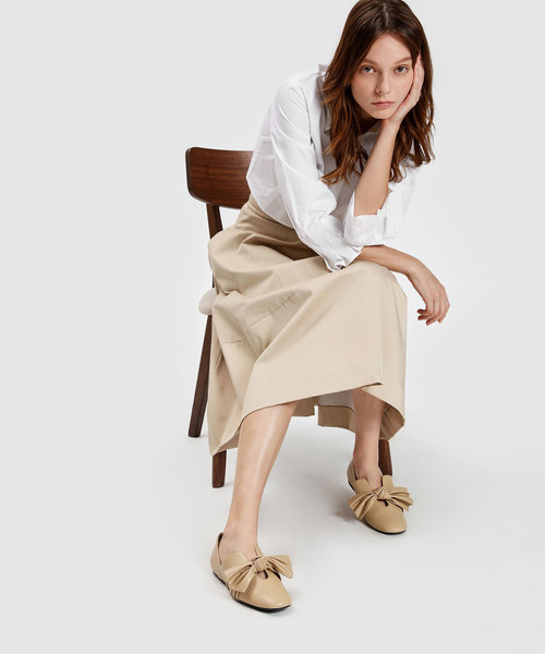 CHARLES & KEITH(チャールズ & キース)の「ノットディテールフラット / Knot Detail Flats(バレエシューズ・レディース・ブラック/ブルー/アイボリー・22.5cm/23cm/23.5cm/24.5cm/25cm/25.5cm)」の5枚目の写真