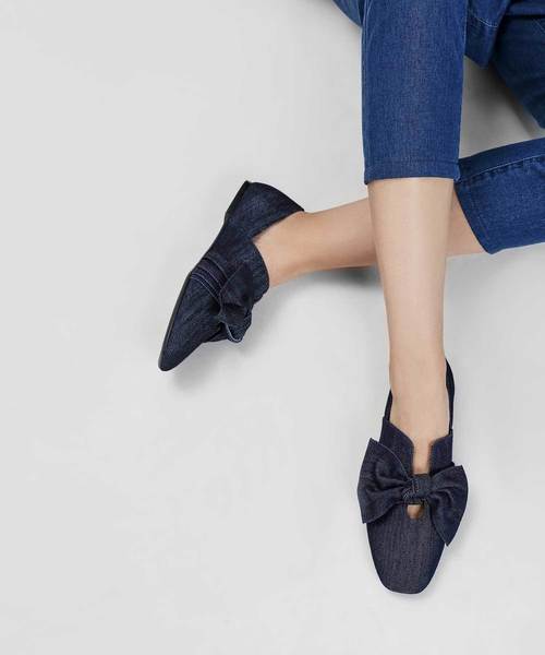 CHARLES & KEITH(チャールズ & キース)の「ノットディテールフラット / Knot Detail Flats(バレエシューズ・レディース・ブラック/ブルー/アイボリー・22.5cm/23cm/23.5cm/24.5cm/25cm/25.5cm)」の16枚目の写真