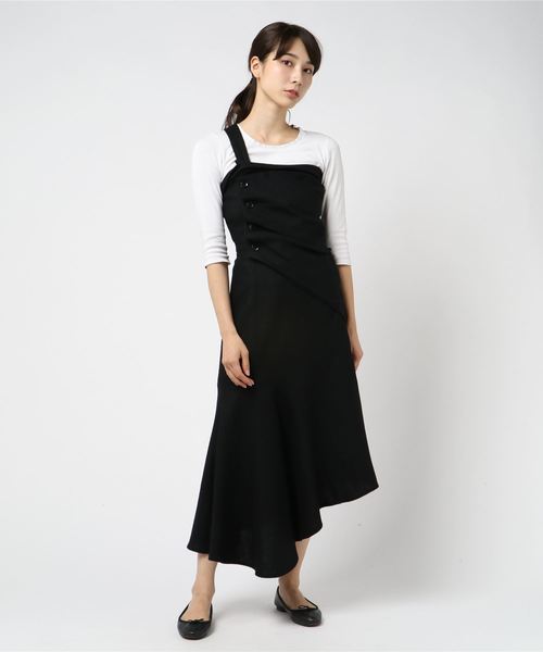 CASA FLINE（カーサフライン）の「アシンメトリーベアワンピース 