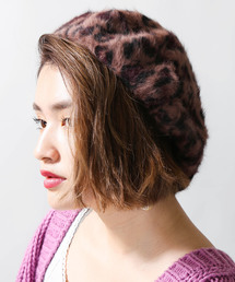 WEGO | WEGO/アニマルアンゴラベレー帽(ハンチング/ベレー帽)