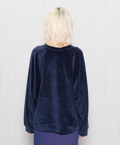 トレーナー/スウェット Baserange velour sweat BASERANGE（ベースレンジ）の「＜BASERANGE＞VELOR SWEAT/スウェット