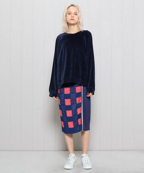 BASERANGE（ベースレンジ）の「＜BASERANGE＞VELOR SWEAT/スウェット
