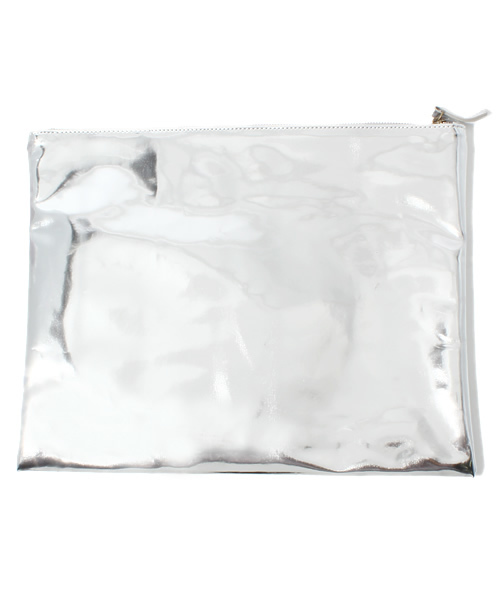 goa（ゴア）の「メタリッククラッチBag（クラッチバッグ・レディース・シルバー/ゴールド・FREE）」の2枚目の写真