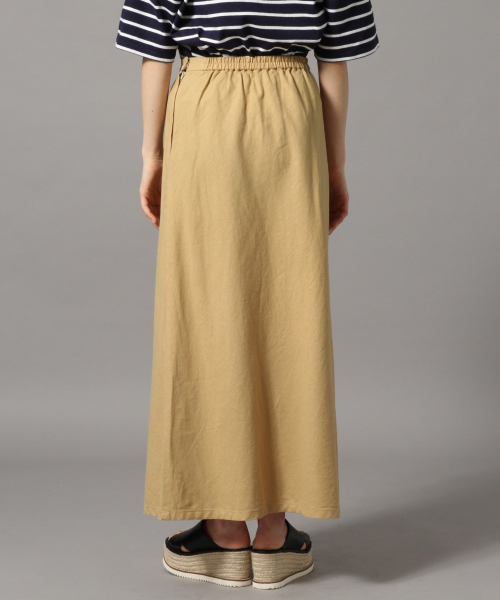 LOWRYS FARM(ローリーズファーム)の「フレンチリネンマーメイドスカート 831211(スカート・レディース・ブラック/ベージュ/レッド/アイボリー・FREE)」の8枚目の写真