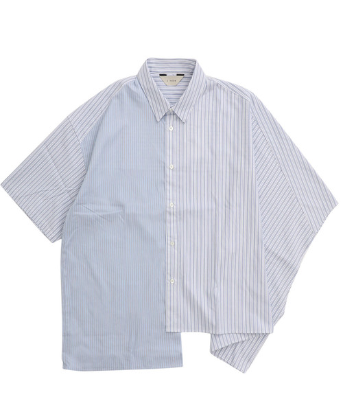 Jieda 19ss アシンメトリーシャツ Jieda（ジエダ）の「【Jieda】アシンメトリーS/Sシャツ（シャツ
