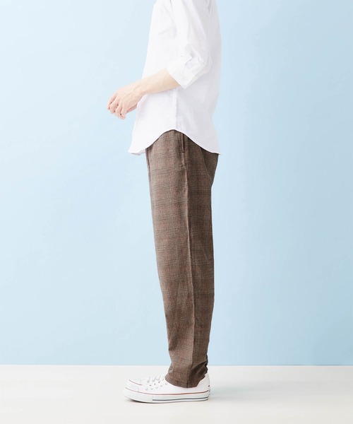 MONO-MART（モノマート）の「タータンチェックイージーパンツ（その他パンツ・メンズ・グレー系その他/ブルー系その他/グレー系その他2/ブラウン系その他2・M/L）」の12枚目の写真