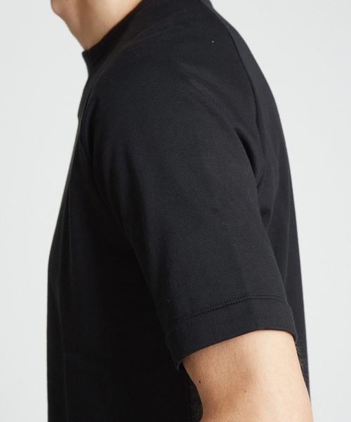 DESIGNWORKS（デザインワークス）の「トリアセリバーテリーTシャツ（Tシャツ/カットソー・メンズ・ライトグレー/ブラック・46/48/50）」の6枚目の写真