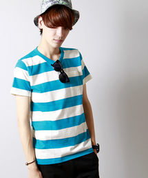 WEGO | WEGO/ワイドボーダーTシャツ(Tシャツ/カットソー)