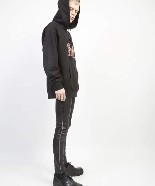 GalaabenD（ガラアーベント）の「ラムスムースボンディングストレッチパンツサイドボールチェーン（その他パンツ・メンズ・ブラック・SMALL/MEDIUM/LARGE）」の5枚目の写真