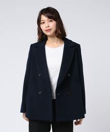 レディースのピーコート ブルー ネイビー 青色系 ファッション通販 Zozotown