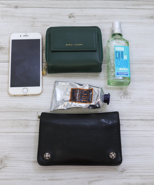 florist（フローリスト）の「ふわふわファーボリュームウエストポーチ