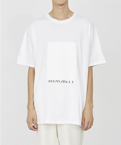 JUHA(ユハ)の「'MINORITY' PRINT T-SHIRT(Tシャツ/カットソー)」|ホワイト