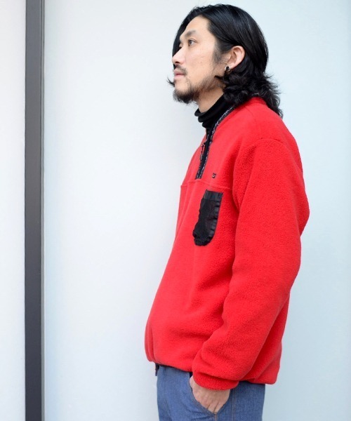 LAST CHANCE SPORTSWEAR（ラストチャンススポーツウェアー）の「【 LAST CHANCE / ラストチャンス 】POLAR FLEECE HALF ZIP PULLOVER（その他アウター・レディース・ブラック/グレー/レッド/イエロー/その他・M/L/S/XL）」の13枚目の写真