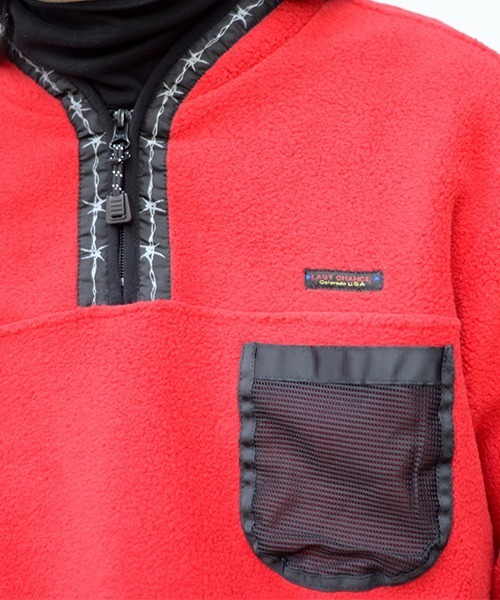 LAST CHANCE SPORTSWEAR（ラストチャンススポーツウェアー）の「【 LAST CHANCE / ラストチャンス 】POLAR FLEECE HALF ZIP PULLOVER（その他アウター・レディース・ブラック/グレー/レッド/イエロー/その他・M/L/S/XL）」の14枚目の写真
